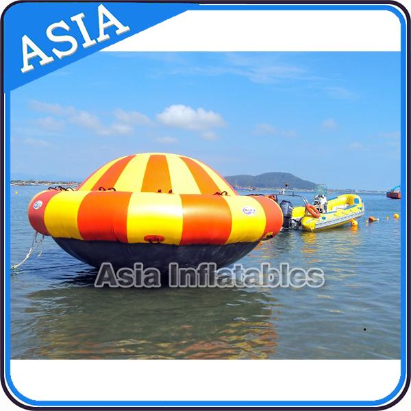 Spinning Inflatable Disc Boat For 12 People / Inflatable Spin Boat