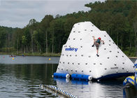 Crazy Inflatable Water Climbing Iceberg , Inflatable Aqua Iceberg For Water Games