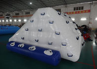 Crazy Inflatable Water Climbing Iceberg , Inflatable Aqua Iceberg For Water Games