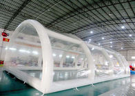 High Grade Warranty Inflatable Building Structures , Clear Inflatable Tent