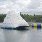 White Giant Inflatable Iceberg For Water Sport Customized Size 3 Years Warranty