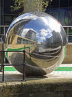 Festivals Inflatable Event Mirror Ball With Sliver Color , Inflatable Mirrored Sphere