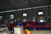 Charming Sport Advertising Inflatable Mirror Ball For Party , Mirrored inflatable ball