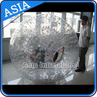 Single Hole Clear Inflatable Grass Zorb Ball In 0.8mm Tpu Used In Grass