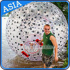 Water Games Used Pvc Inflatable Zorb With Color Dots For Children
