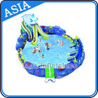 Outdoor Inflate Amusement Water Park , Inflatable Water Park , Inflatable Ground Water Park