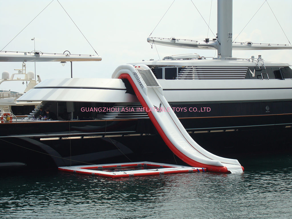 Commercial Grade Inflatable Water Slide, Inflatable Yacht Ship Slide