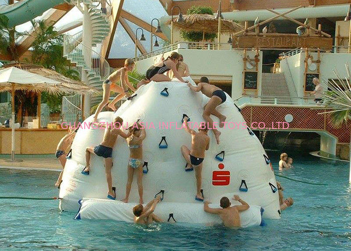 Cheap Price Inflatable Iceberg , Inflatable Climbing Mountain For Water Sports