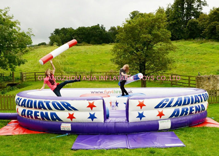 Sport games gladiator joust ,inflatable joust for sale,inflatable jousting arena for adults