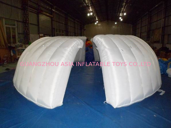 Inflatable Exhibition Clamshell building dome