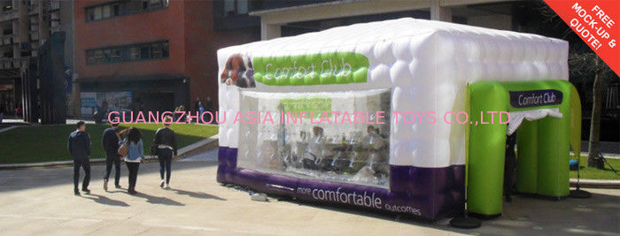 various kinds of new design clear inflatable lawn tent,inflatable dome tent
