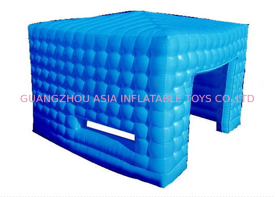 cube shape inflatable exhibition building