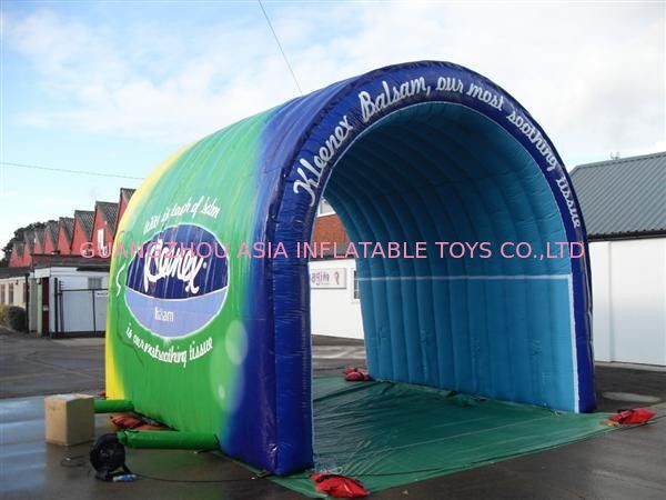 customized inflatable tunnel tents with high quality 