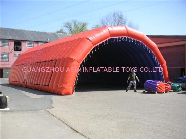 new design inflatable tunnel tent/ new design inflatable sports tent with hat shape/ inflatable car tent 