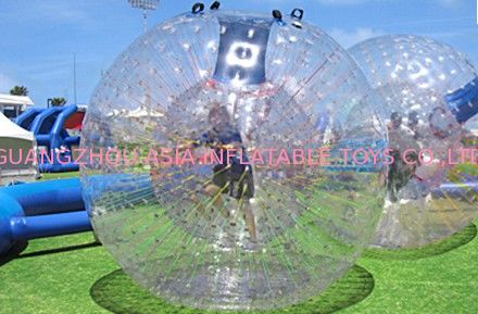 Transparent Zorb Ball, Zorbing Human Hamster ball, Hydro Zorb for Sale
