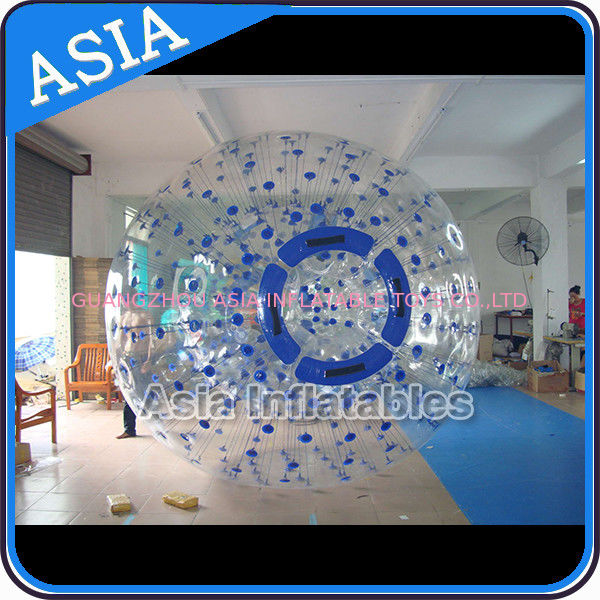 Clear One Entrance Inflatable Hamster Zorbing In Play Areas , Football Pitches