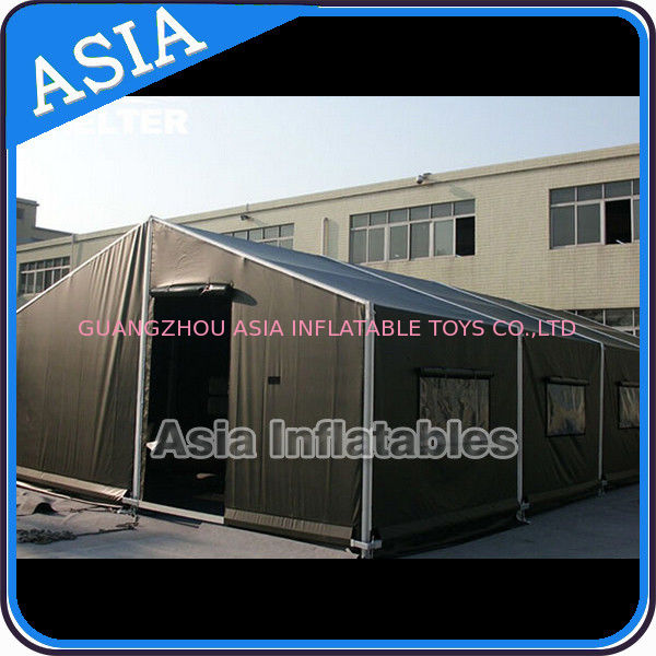 Large Inflatable Camouflage Military Tent For Camping, Holiday Army Tent