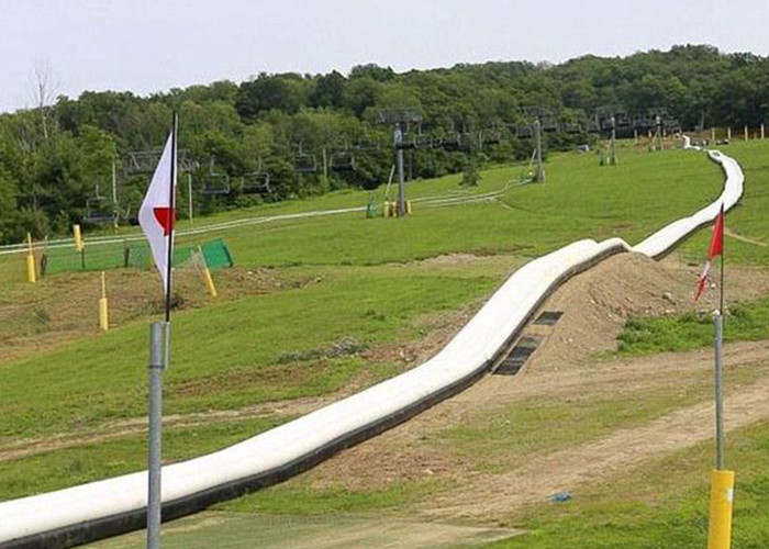 long water slide for backyard