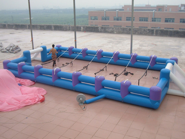 giant inflatable soccer