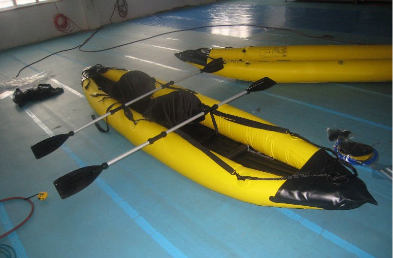 Inflatable Kayaks Breathable Foam Mesh Back Support Seat and Thigh Strap Compatible D Ring