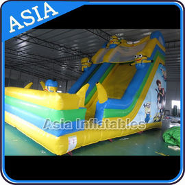 PVC Tarpaulin Commercial Inflatable Bouncer Inflatable Minions Bouncy Castle