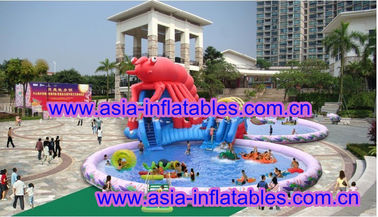 Large  Lobster Pool Inflatable Water Parks For Commercial Use