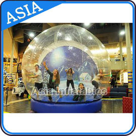 Human Inflatable Bubble Tent Xmas Inflatable Snow Globe EN - 71