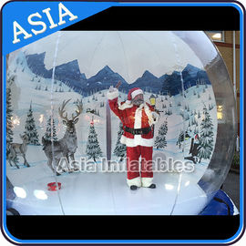 Strong PVC Christmas Snow Globe / Inflatable Bubble Tent For Sale