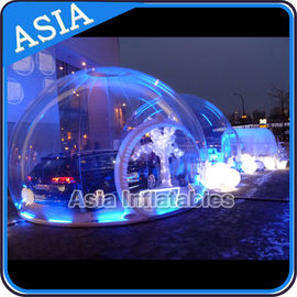 Strong PVC Christmas Snow Globe / Inflatable Bubble Tent For Sale