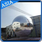 Silver Customized 8m Advertising Inflatable Commercial Mirror Balloon