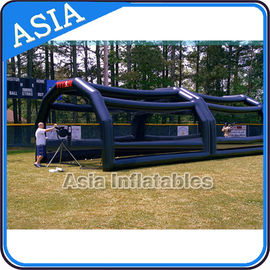 Combined Batting Cage Inflatable Event Tent For Practice At Sports GYM