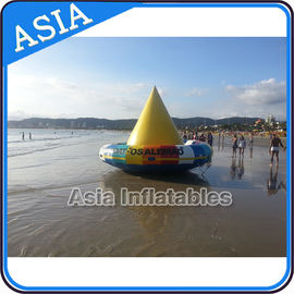 UL Approval 4m Floating Spin Inflatable Boats / Water Discoboat For Water Game