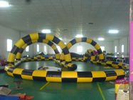 Simple Design Inflatable Race Track, Inflatable Go Kart Track, Inflatable Karting Track for Zorb Ball