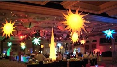 Led Light Inflatable ,Colourful Inflatable Star Lights For Event Decoration