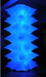 LED Lighting Decoration Inflatable Lights With Silk Printing