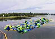 Durable Mobile Inflatable Water Park Customized Size And Color