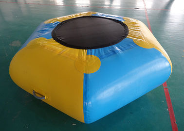 Commercial Water Games Inflatable Crocodile Water Trampoline With 0.9mm Pvc Tarpaulin