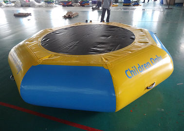 Commercial Water Games Inflatable Crocodile Water Trampoline With 0.9mm Pvc Tarpaulin