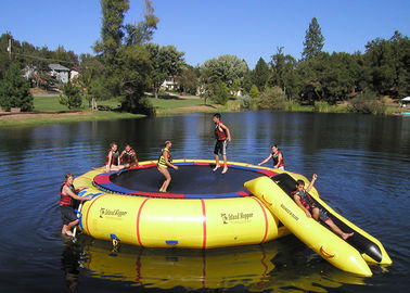 Rave Bongo Water Trampoline Parks ,  Inflatable Water Games , Water Park Games