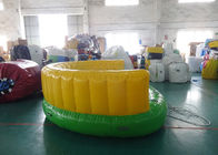 Water Entertainment 4 Riders Towable Inflatables Boat , Crazy UFO Water Sport