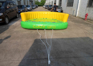 Crazy UFO Boat Water Games Commerial Best 0.9mm PVC Inflatable Water Toy