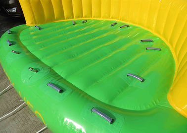 Crazy 5 Passenger Sea Wave Surfing Towable Sofa UFO Boat For Lake Game