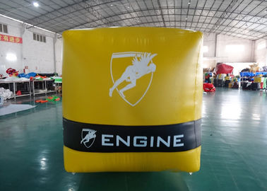 PVC Tarpaulin Inflatable Water Buoys For Water Game , Inflatable Floating Marker