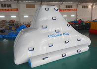 Inflatable iceberg with factory Kids size climbing mountaion for water game