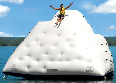 6m Inflatable floating iceberg, water climbing hill, inflatable water sport toys