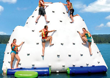 6m Inflatable floating iceberg, water climbing hill, inflatable water sport toys