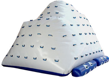 Cheap Price Inflatable Iceberg , Inflatable Climbing Mountain For Water Sports