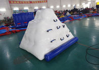 14′ Inflatable Climbable Iceberg For Summary Holiday , Inflatable Water Games