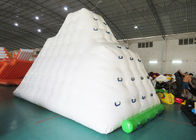 White Inflatable Water Sports , 3 Sides Inflatable Iceberg For Water Sport