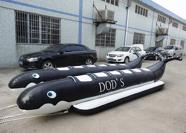 8 Passenger Double Row "Dolphin"Inflatable Banana Towable Tube Jet Ski Boa